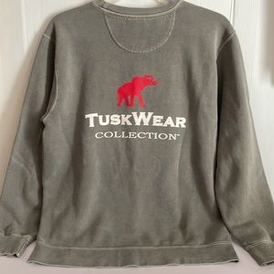 TuskWear Collection Sweatshirt Alabama Crimson Tide Comfort Colors Size S Unisex